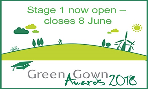 Accouncing the 2018 Green Gown Award Winners and Highly Commended